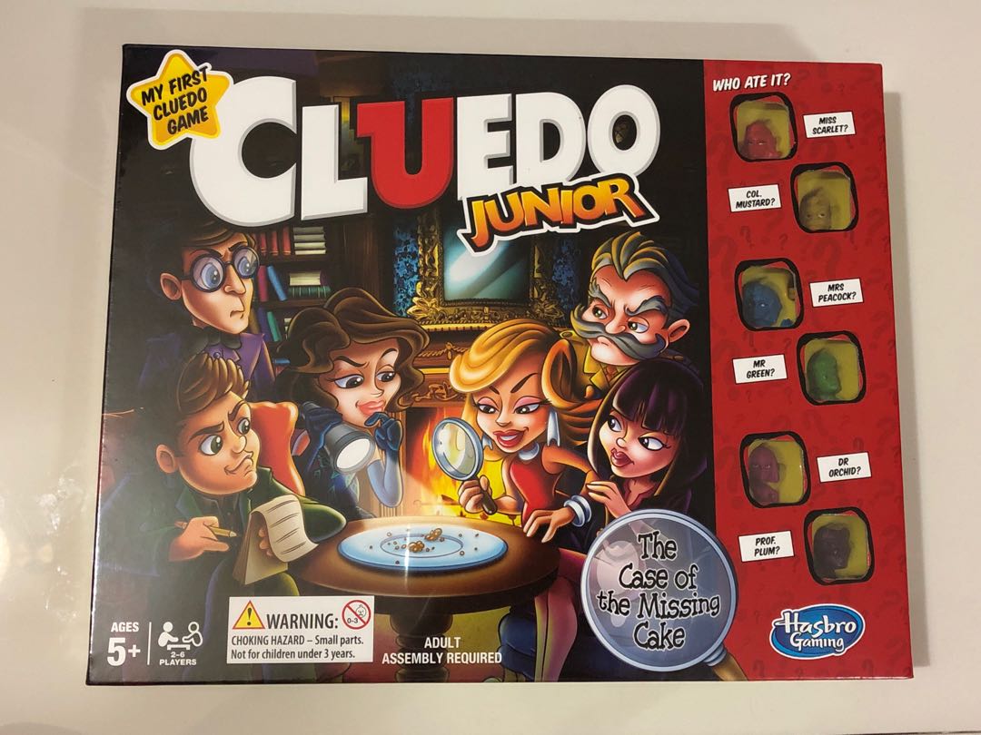 Cluedo Junior The Case Of The MIssing Cake