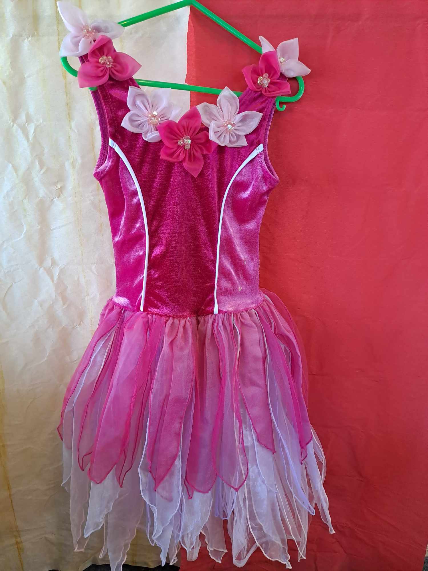 Pink Flower Fairy Dress