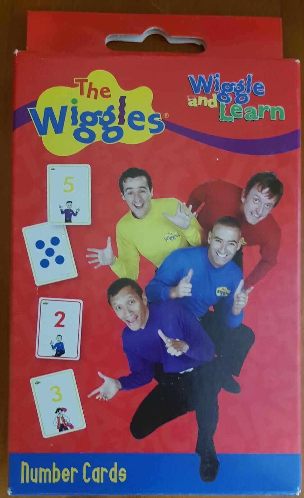 Wiggles Number Learning Cards