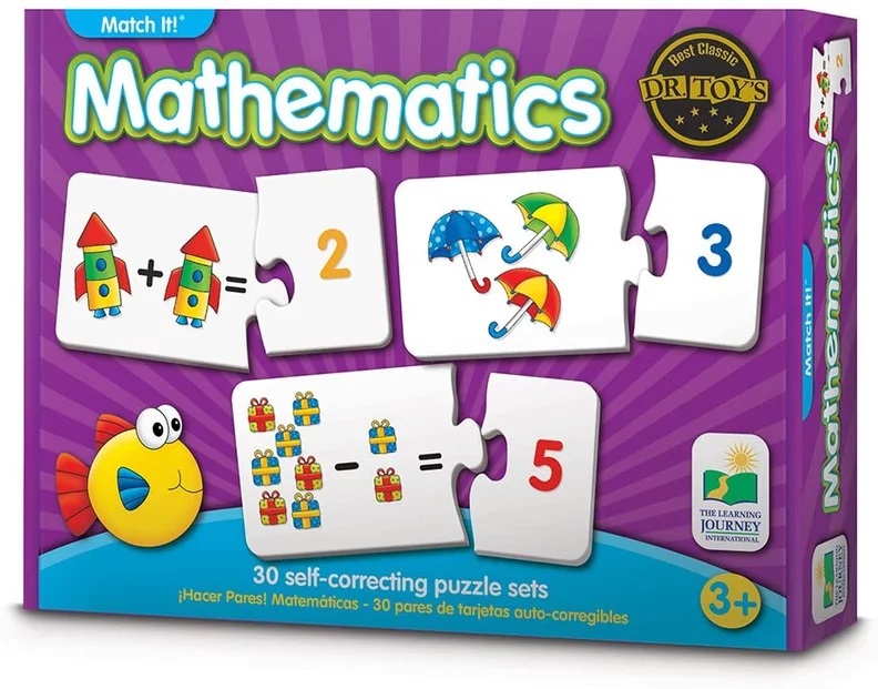 Match it Mathematics puzzle -STEM