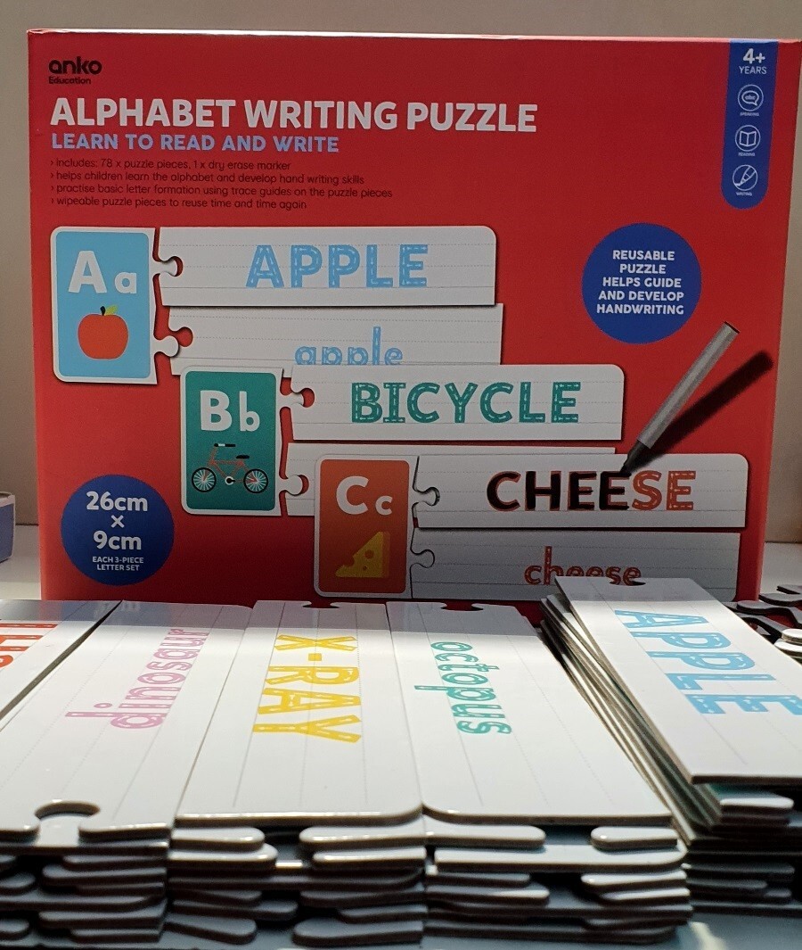 Alphabet Writing Puzzle