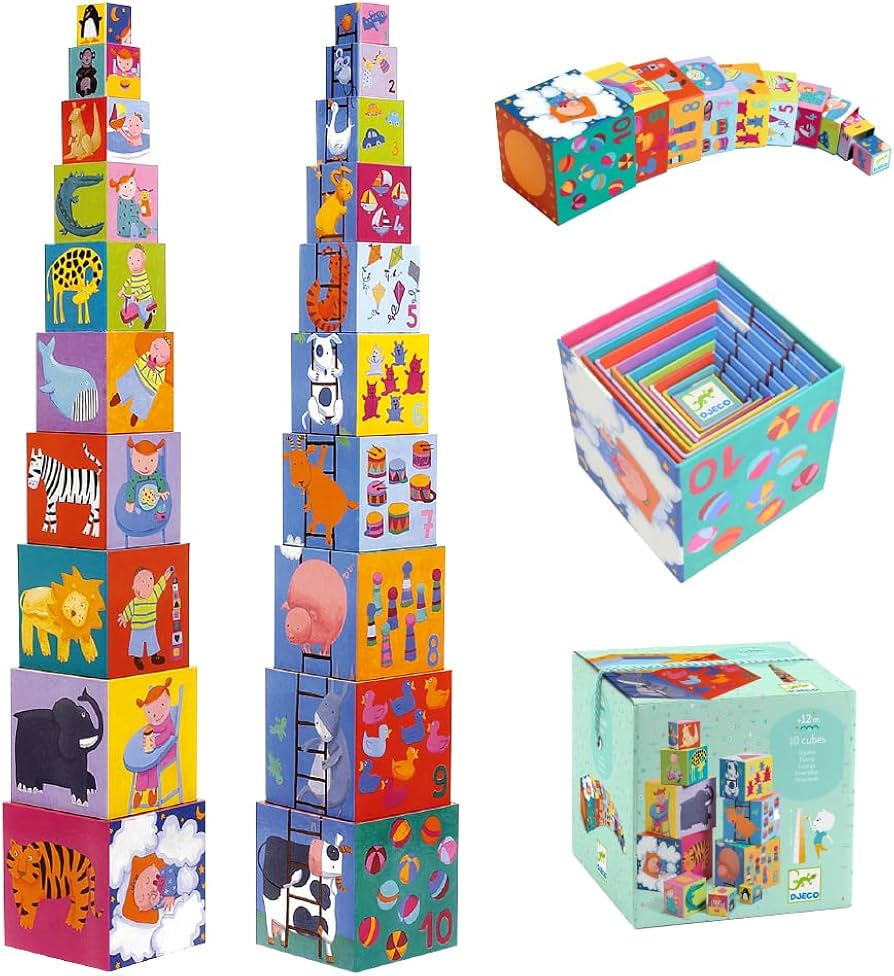 10 Stacking-Counting Cubes