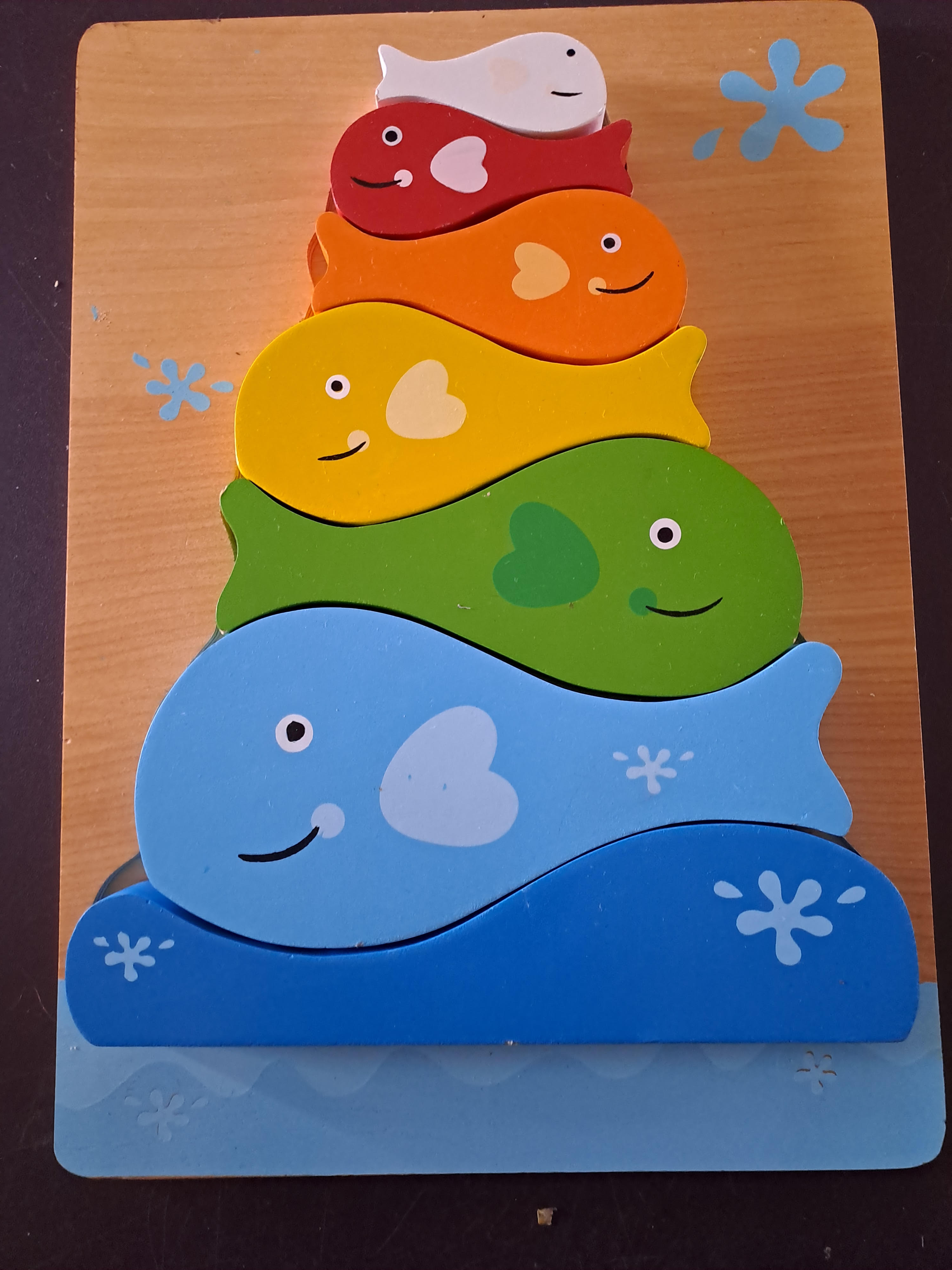 Whale Stacking Puzzle
