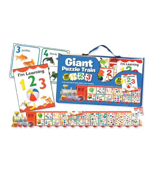 Giant Puzzle Train